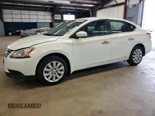 2014 Nissan Sentra SV with VIN 3N1AB7AP0EL686380, listed as a Copart auction lot 56187595 with 115,738 mi miles and Clean Title. Bid and sale history available at DreamBid. Image 1.