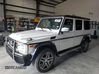 2017 Mercedes-Benz G with VIN WDCYC7DF0HX280193, listed as a Copart auction lot 54972015 with 81,224 mi miles and Salvage Title. Bid and sale history available at carsss.com. Image 1.