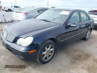 2002 Mercedes-Benz C 230/260/280/320 with VIN WDBRF61J92F189875, listed as a IAAI auction lot 41774788 with 222,463 mi miles and . Bid and sale history available at carsss.com. Image 2.