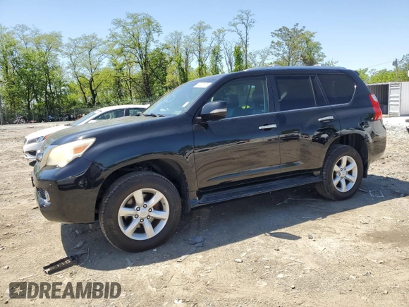 2010 Lexus GX 460 with VIN JTJBM7FX6A5004338, listed as a Copart auction lot 53827575 with 208,435 mi miles and Clean Title. Bid and sale history available at DreamBid. Image 1.