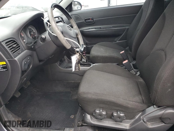 2008 Hyundai Accent SE with VIN KMHCN36C78U068877, listed as a Copart auction lot 46118385 with 159,615 mi miles and Salvage Title. Bid and sale history available at carsss.com. Image 7.