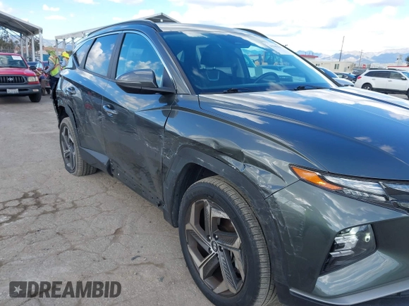 2022 Hyundai Tucson SEL with VIN 5NMJCCAE4NH018256, listed as a IAAI auction lot 41949435 with 26,513 mi miles. Bid and sale history available at carsss.com. Image 17.