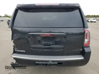 2015 GMC Yukon Denali with VIN 1GKS2CKJXFR277516, listed as a Copart auction lot 72070594 with 86,353 mi miles and Salvage Title. Bid and sale history available at carsss.com. Image 6.