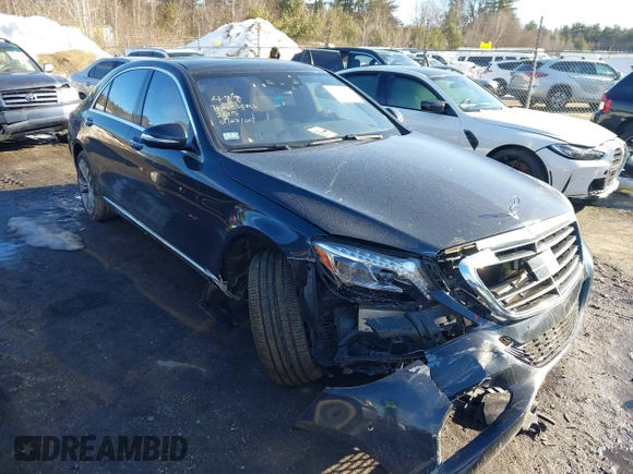 2015 Mercedes-Benz S 550 with VIN WDDUG8FB9FA126841, listed as a IAAI auction lot 41643256 with 130,460 mi miles and . Bid and sale history available at carsss.com. Image 1.