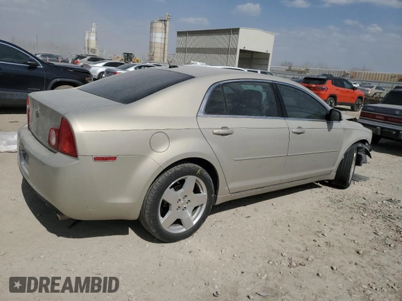 2009 Chevrolet Malibu 2LT with VIN 1G1ZJ577X9F131086, listed as a Copart auction lot 49094485 with 51,274 mi miles and Salvage Title. Bid and sale history available at DreamBid. Image 3.