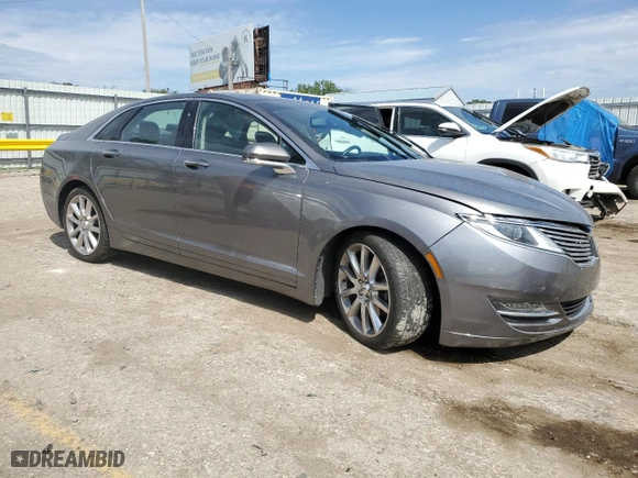 2014 Lincoln MKZ with VIN 3LN6L2GK0ER809652, listed as a Copart auction lot 52415494 with 82,589 mi miles and Salvage Title. Bid and sale history available at carsss.com. Image 4.