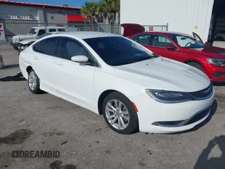 2015 Chrysler 200 Limited with VIN 1C3CCCAB4FN570296, listed as a IAAI auction lot 42635994 with 78,425 mi miles and . Bid and sale history available at DreamBid. Image 1.
