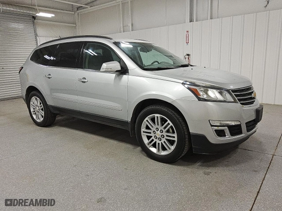 2015 Chevrolet Traverse LT with VIN 1GNKRGKDXFJ338247, listed as a Copart auction lot 49862165 with 126,857 mi miles and Clean Title. Bid and sale history available at carsss.com. Image 4.
