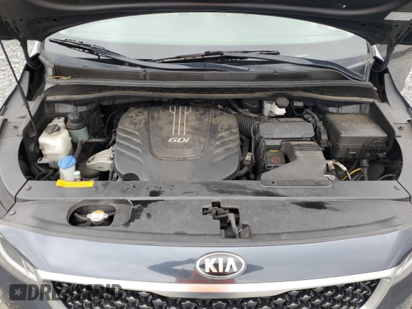 2017 Kia Sedona EX with VIN KNDMC5C11H6272334, listed as a Copart auction lot 46475915 with 205,171 mi miles and Clean Title. Bid and sale history available at carsss.com. Image 12.