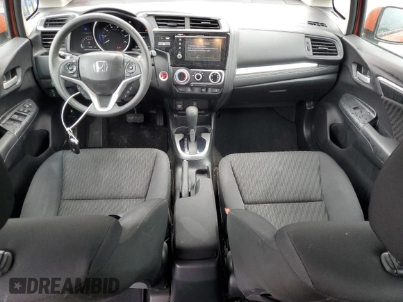 2018 Honda Fit EX with VIN 3HGGK5H81JM705759, listed as a Copart auction lot 58015445 with 37,990 mi miles and Salvage title. Bid and sale history available at DreamBid. Image 8.