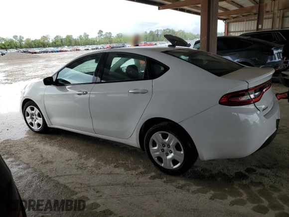 2016 Dodge Dart SE with VIN 1C3CDFAA3GD635667, listed as a Copart auction lot 51252455 with 119,689 mi miles and Clean Title. Bid and sale history available at carsss.com. Image 2.