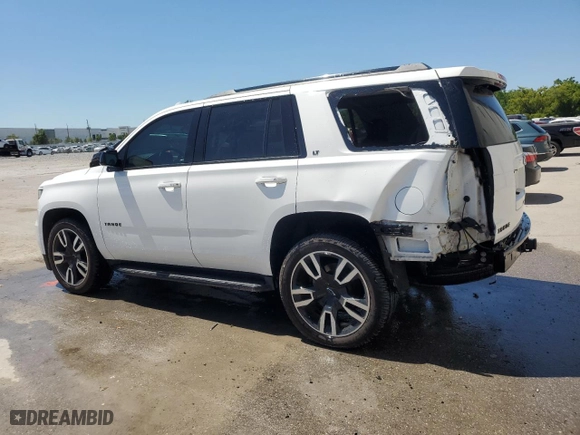 2020 Chevrolet Tahoe LT with VIN 1GNSCBKC2LR129240, listed as a Copart auction lot 49374985 with 92,864 mi miles and Salvage Title. Bid and sale history available at carsss.com. Image 2.
