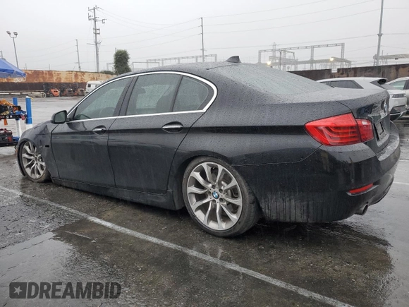 2016 BMW 5 Series 535i with VIN WBA5B1C57GG553787, listed as a Copart auction lot 48197155 with 72,781 mi miles and Salvage Title. Bid and sale history available at DreamBid. Image 2.