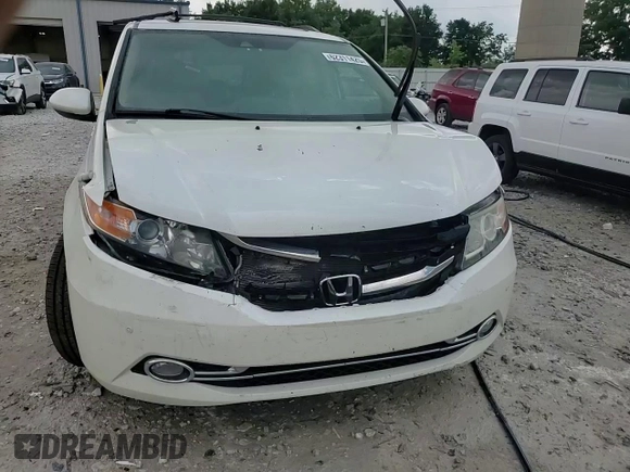 2014 Honda Odyssey Touring with VIN 5FNRL5H92EB020189, listed as a Copart auction lot 62311425 with Not provided miles and Clean title. Bid and sale history available at DreamBid. Image 14.