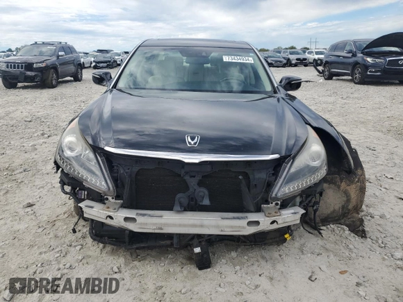 2016 Hyundai Equus Signature z VIN KMHGH4JH1GU104370, wystawiony jako Copart lot #73434934 z przebiegiem 102 457 mil mil oraz Szkoda całkowita • Salvage title. Historia ofert i sprzedaży dostępna na DreamBid. Obrazek 5.