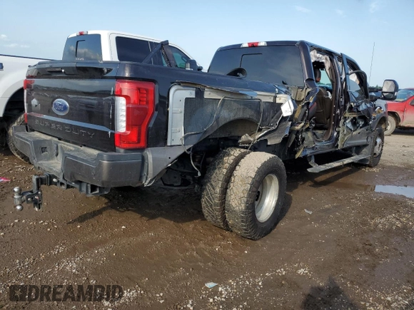 2019 Ford F-350 XL with VIN 1FT8W3DT3KEC29866, listed as a Copart auction lot 53613125 with 95,237 mi miles and Salvage title. Bid and sale history available at DreamBid. Image 3.