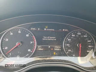 2014 Audi A7 3.0 Premium Plus with VIN WAUWGAFC4EN163660, listed as a Copart auction lot 61225484 with 105,582 mi miles and Salvage Title. Bid and sale history available at carsss.com. Image 9.