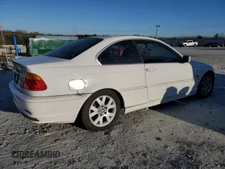 2000 BMW 3 Series 323Ci with VIN WBABM3342YJN88421, listed as a Copart auction lot 87962185 with Not Provided miles and Salvage Title. Bid and sale history available at DreamBid. Image 3.