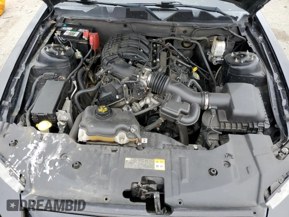2013 Ford Mustang V6 with VIN 1ZVBP8AM7D5207785, listed as a Copart auction lot 80505444 with 180,901 mi miles and Salvage title. Bid and sale history available at DreamBid. Image 11.