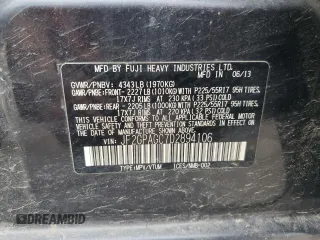 2013 Subaru Crosstrek Limited z VIN JF2GPAGC7D2894106, wystawiony jako Copart lot #54306145 z przebiegiem 215 769 mil mil oraz Szkoda całkowita • Salvage title. Historia ofert i sprzedaży dostępna na DreamBid. Obrazek 13.