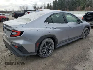 2024 Subaru WRX with VIN JF1VBAB67R9803975, listed as a Copart auction lot 84893804 with 5,589 mi miles and Salvage Title. Bid and sale history available at carsss.com. Image 3.