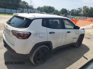 2018 Jeep Compass Sport with VIN 3C4NJCAB1JT193185, listed as a Copart auction lot 64463715 with 148,872 mi miles and Salvage title. Bid and sale history available at DreamBid. Image 3.