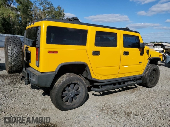 2003 Hummer H2 with VIN 5GRGN23U43H115909, listed as a Copart auction lot 81089154 with 0 mi miles and Clean Title. Bid and sale history available at carsss.com. Image 3.