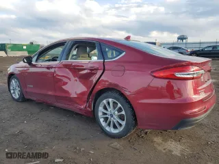 2019 Ford Fusion Hybrid SE with VIN 3FA6P0LU1KR187648, listed as a Copart auction lot 44356945 with 110,163 mi miles and Salvage Title. Bid and sale history available at carsss.com. Image 2.