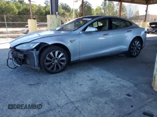 2013 Tesla Model S with VIN 5YJSA1DNXDFP04134, listed as a Copart auction lot 76516714 with 150,560 mi miles and Clean title. Bid and sale history available at DreamBid. Image 1.