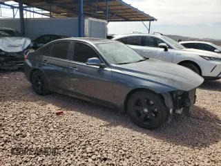2015 BMW 3 Series 320i with VIN WBA3B1G59FNT01695, listed as a Copart auction lot 50655635 with 133,405 mi miles and Salvage Title. Bid and sale history available at carsss.com. Image 4.