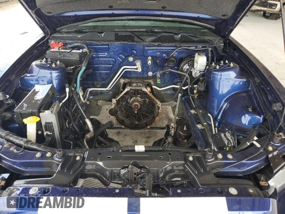 2010 Ford Mustang GT500 with VIN 1ZVBP8JSXA5160889, listed as a Copart auction lot 69408854 with 64,588 mi miles and Salvage title. Bid and sale history available at DreamBid. Image 11.