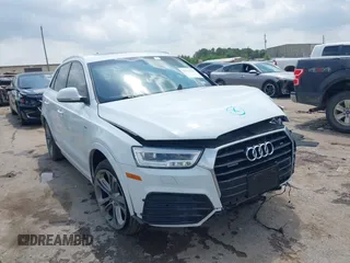 2016 Audi Q3 Prestige with VIN WA1GFCFS1GR024881, listed as a IAAI auction lot 42123876 with 107,742 mi miles and . Bid and sale history available at DreamBid. Image 1.