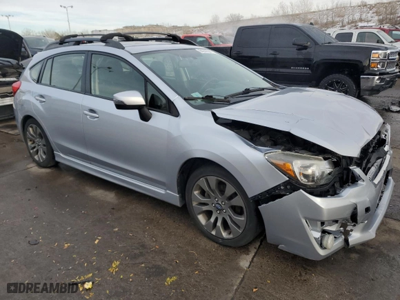 2016 Subaru Impreza Wagon 2.0i Sport Premium with VIN JF1GPAP69G8273238, listed as a Copart auction lot 84286324 with 124,768 mi miles and Salvage Title. Bid and sale history available at carsss.com. Image 4.