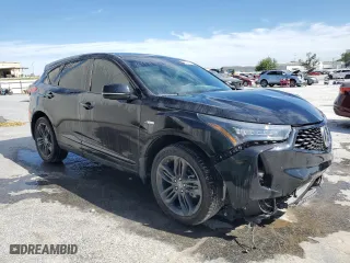 2023 Acura RDX w/A-Spec Package with VIN 5J8TC1H6XPL005137, listed as a Copart auction lot 70374543 with 1,899 mi miles and Salvage Title. Bid and sale history available at carsss.com. Image 4.