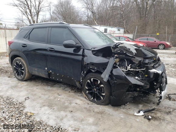 2021 Chevrolet TrailBlazer LT with VIN KL79MPS21MB162097, listed as a Copart auction lot 46256715 with 82,650 mi miles and Salvage Title. Bid and sale history available at carsss.com. Image 4.