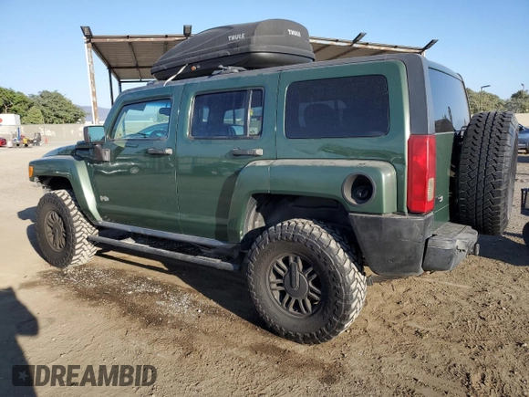 2006 Hummer H3 with VIN 5GTDN136468273891, listed as a Copart auction lot 74968354 with 177,489 mi miles and Salvage Title. Bid and sale history available at carsss.com. Image 2.