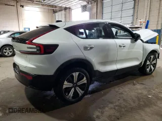 2023 Volvo C40 Recharge Pure Electric Plus with VIN YV4ED3GL9P2065842, listed as a Copart auction lot 43950185 with 50,690 mi miles and Non Repairable. Bid and sale history available at carsss.com. Image 3.