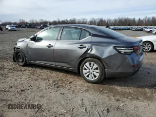 2020 Nissan Sentra S with VIN 3N1AB8BV5LY293705, listed as a Copart auction lot 45698345 with 77,528 mi miles and Salvage Title. Bid and sale history available at DreamBid. Image 2.