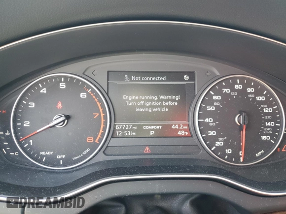2018 Audi Q5 Premium Plus with VIN WA1BNAFY6J2141684, listed as a Copart auction lot 51249225 with 67,727 mi miles and Salvage Title. Bid and sale history available at carsss.com. Image 9.