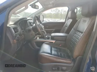 2017 Nissan Titan XD SV with VIN 1N6BA1F4XHN564059, listed as a Copart auction lot 73087834 with 112,320 mi miles and Salvage Title. Bid and sale history available at carsss.com. Image 7.