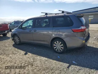 2017 Toyota Sienna LE with VIN 5TDJZ3DC0HS162025, listed as a Copart auction lot 47014305 with 192,528 mi miles and Salvage Title. Bid and sale history available at carsss.com. Image 2.