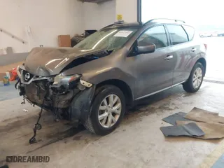2011 Nissan Murano SL with VIN JN8AZ1MW1BW179880, listed as a IAAI auction lot 41617643 with 153,567 mi miles. Bid and sale history available at carsss.com. Image 2.