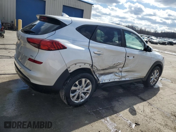 2019 Hyundai Tucson SE with VIN KM8J2CA49KU912845, listed as a Copart auction lot 53472335 with 115,649 mi miles and Salvage Title. Bid and sale history available at carsss.com. Image 3.