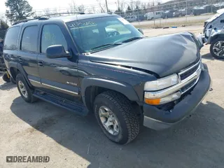 2003 Chevrolet Tahoe Z71 with VIN 1GNEK13Z13R166468, listed as a IAAI auction lot 41848131 with 163,738 mi miles. Bid and sale history available at carsss.com. Image 1.