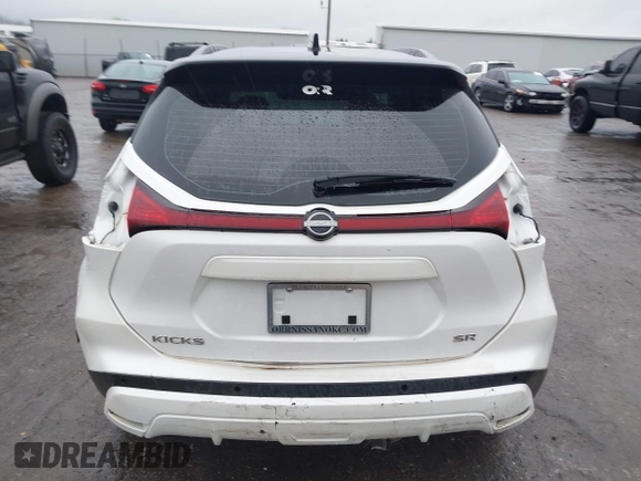 2023 Nissan Kicks SR with VIN 3N1CP5DV3PL492549, listed as a IAAI auction lot 41946715 with 19,063 mi miles. Bid and sale history available at carsss.com. Image 16.