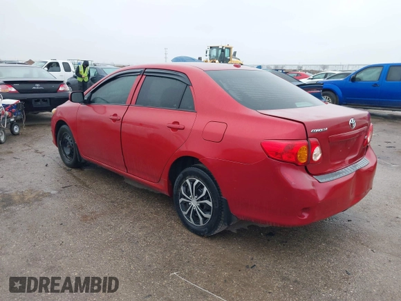 2010 Toyota Corolla with VIN 1NXBU4EE8AZ369784, listed as a IAAI auction lot 41537608 with 155,018 mi miles and . Bid and sale history available at DreamBid. Image 3.