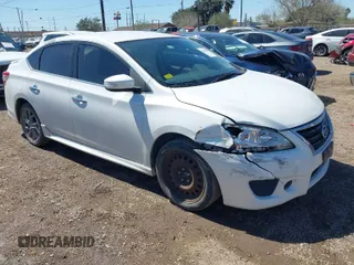 2015 Nissan Sentra SR with VIN 3N1AB7AP4FY267713, listed as a IAAI auction lot 41630409 with 99,919 mi miles and . Bid and sale history available at DreamBid. Image 1.