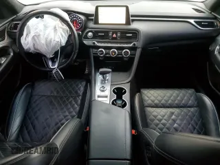 2019 Genesis G70 Advanced z VIN KMTG44LA0KU020504, wystawiony jako Copart lot #83984724 z przebiegiem 54 444 mil mil oraz Szkoda całkowita • Salvage title. Historia ofert i sprzedaży dostępna na DreamBid. Obrazek 8.