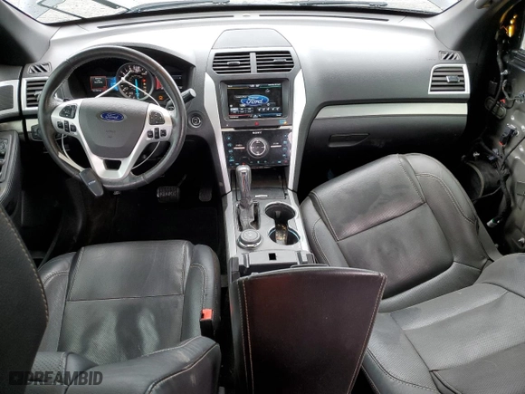 2015 Ford Explorer Sport with VIN 1FM5K8GT4FGB30633, listed as a Copart auction lot 46687275 with 127,443 mi miles and Salvage Title. Bid and sale history available at carsss.com. Image 8.