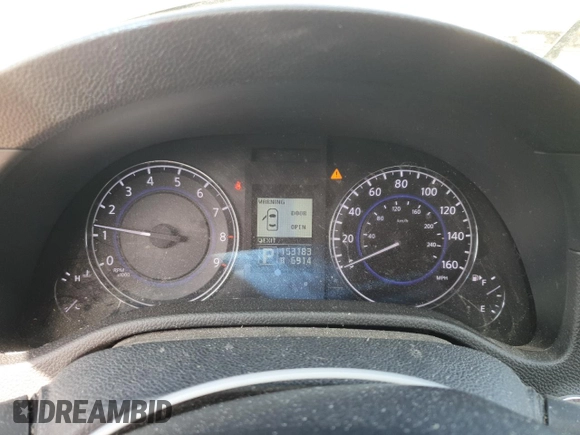 2010 Infiniti G37 x with VIN JN1CV6AR4AM251969, listed as a Copart auction lot 48585135 with 153,183 mi miles and Salvage Title. Bid and sale history available at carsss.com. Image 9.